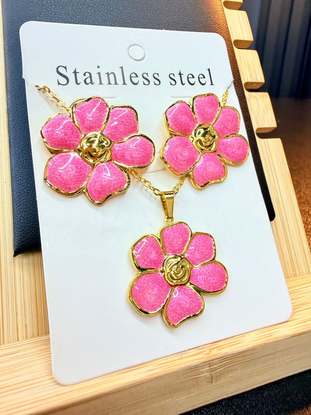 Set de flores Rosa  Fucsia