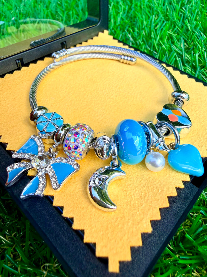 Pulsera de Charms Azul