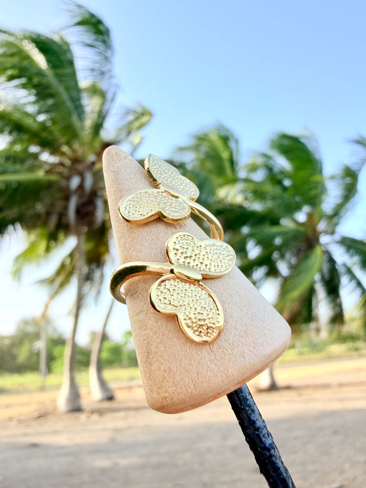 Sortija de Mariposas Oro