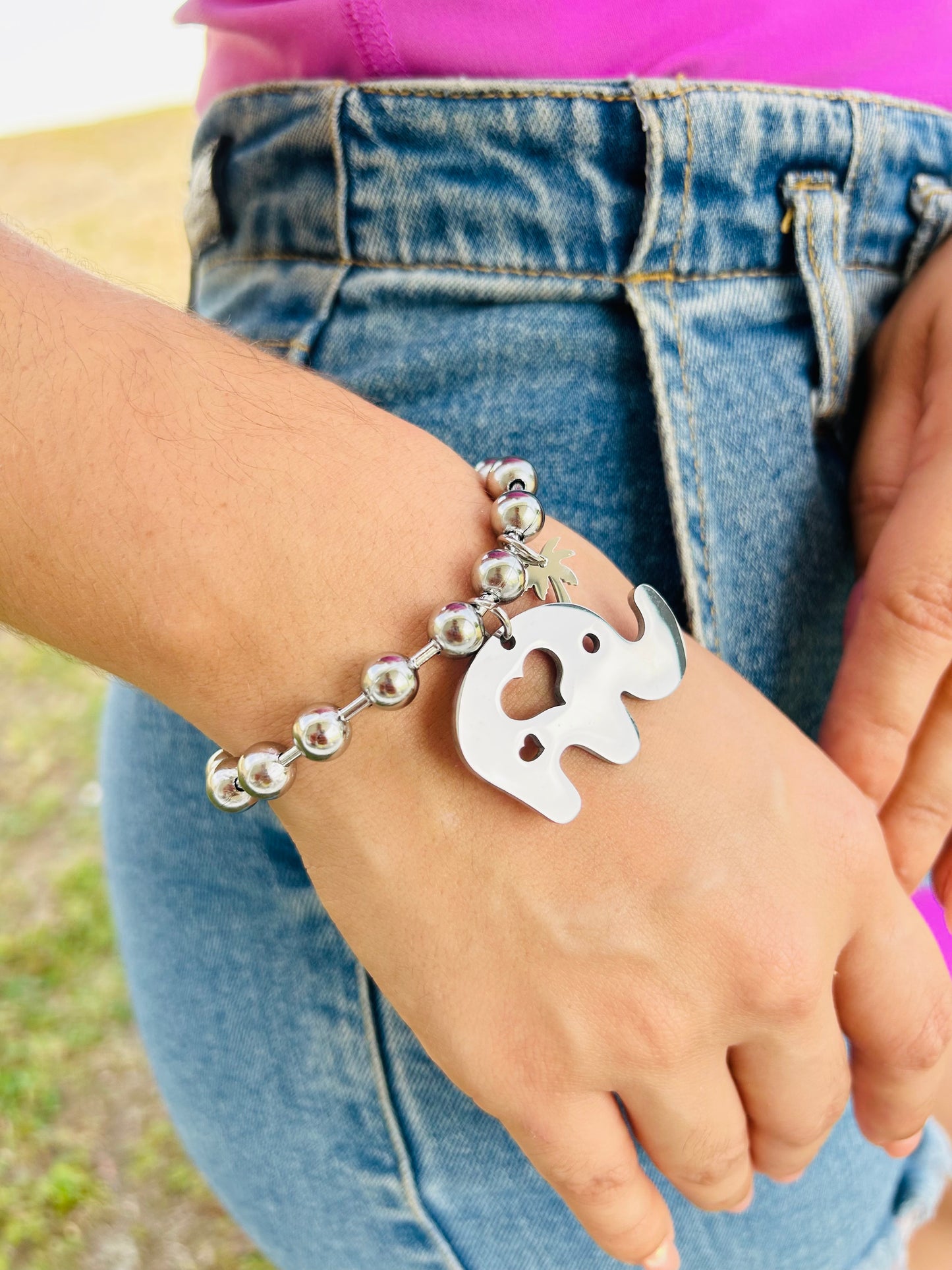 Pulsera de Charms Elefante