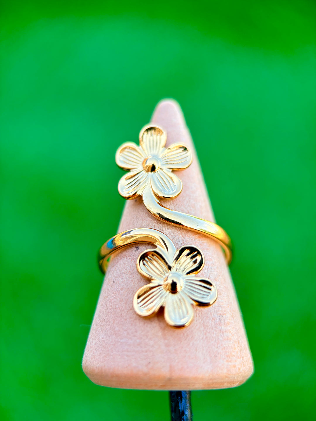 Sortija de Flores Oro