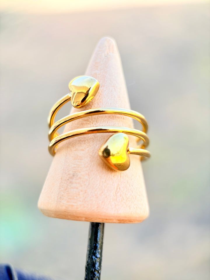 Sortija de Corazones Oro