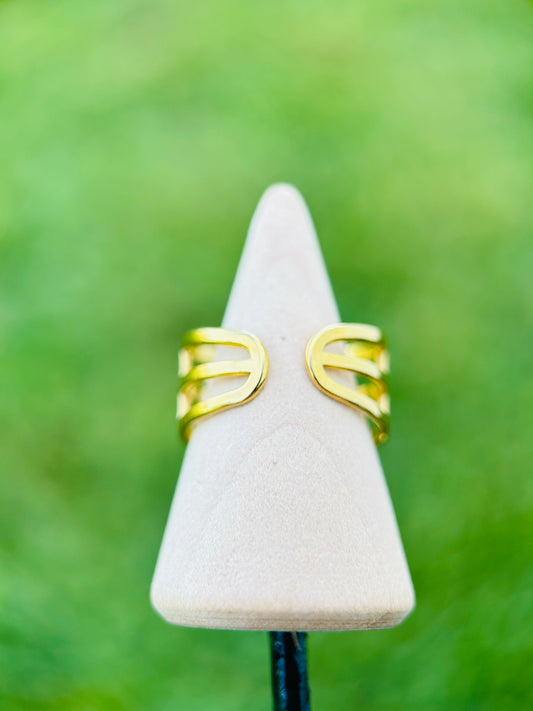 Sortija Ajustable de Luna y Sol