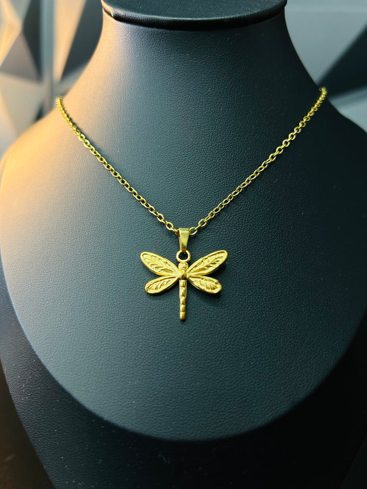 Collar de Libelula Oro