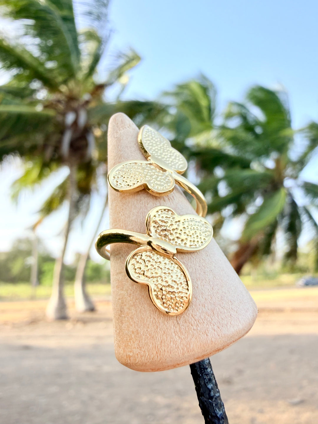 Sortija de Mariposas Oro