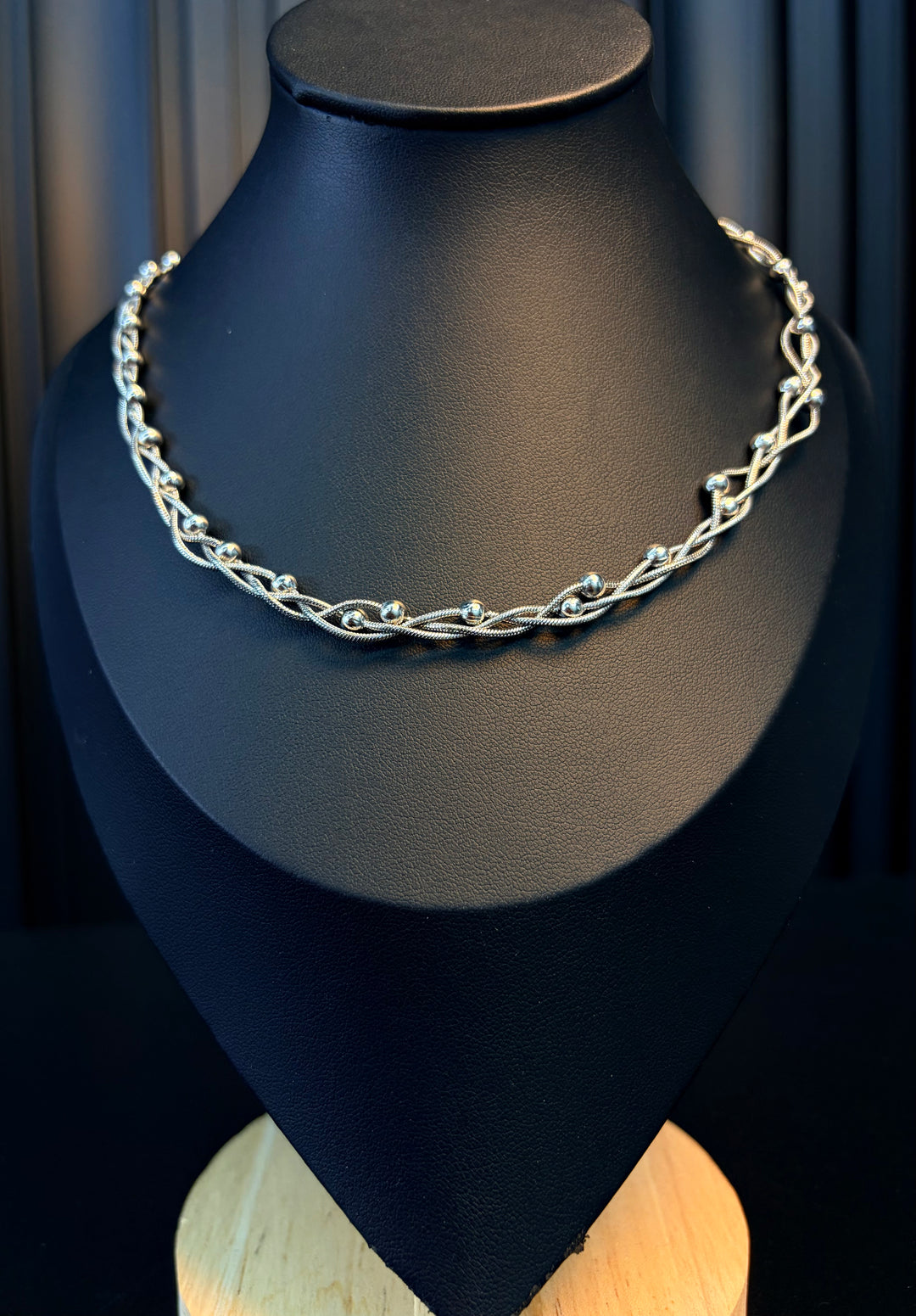 Gargantilla de Bolitas Plata
