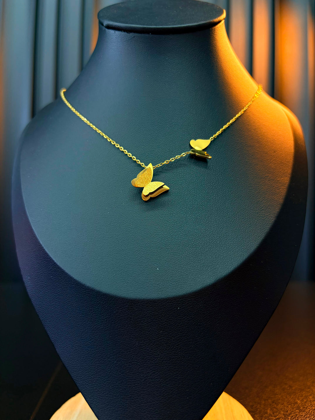 Set de Mariposa Oro