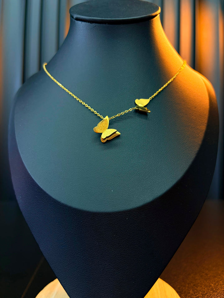 Set de Mariposa Oro