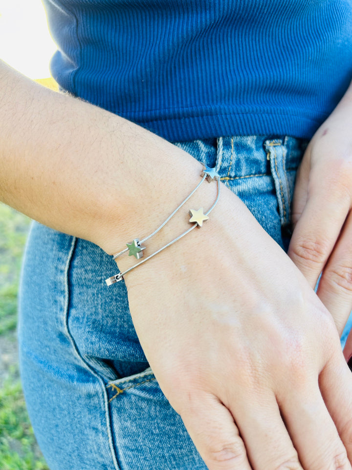 Pulsera de estrellas doble 2