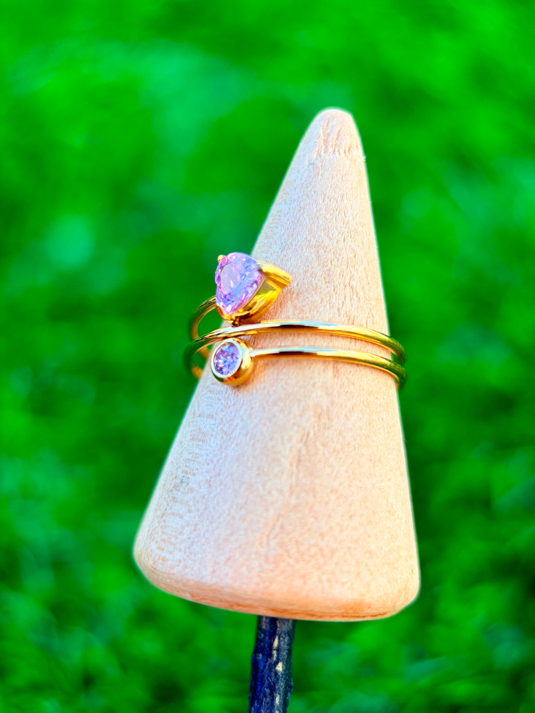Sortija de corazon Rosa