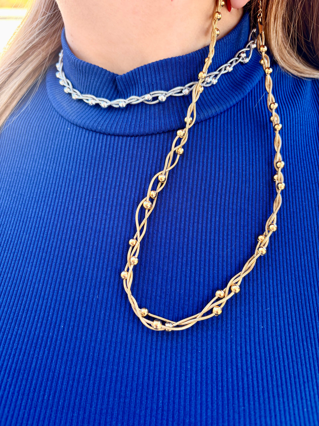 Gargantilla de Bolitas Oro