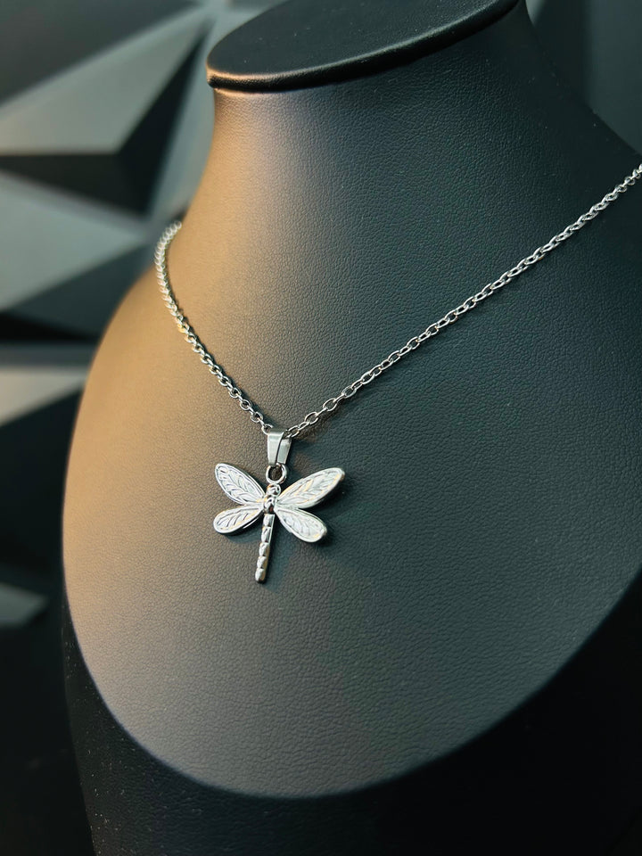 Collar de Libelula Plata