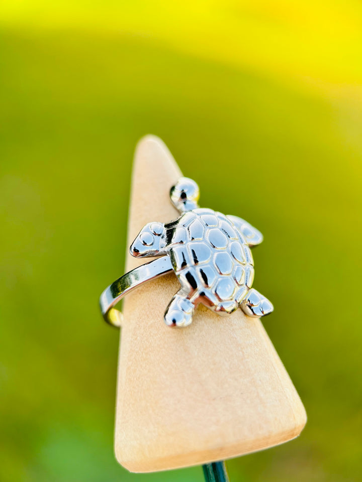 Sortija de Tortuga Plata