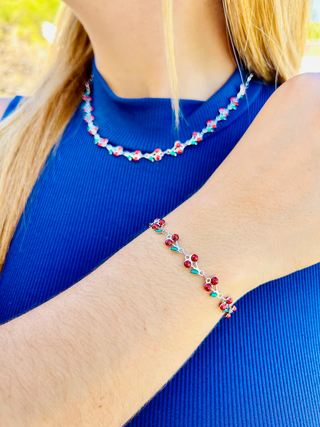 Pulsera de Cherry Plata