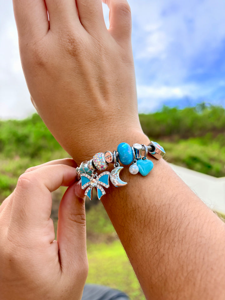 Pulsera de Charms Azul
