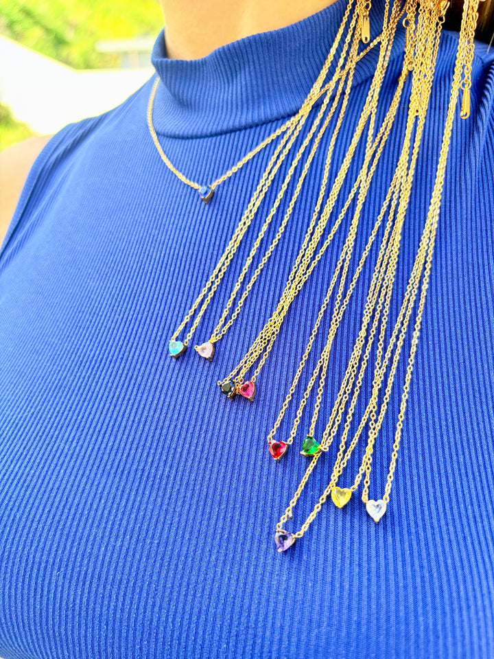 Set de 2 collares de Corazon #1