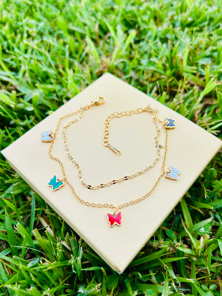 Tobillera de Mariposas