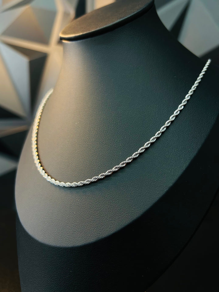 Cadena de Soga Plata UNISEX
