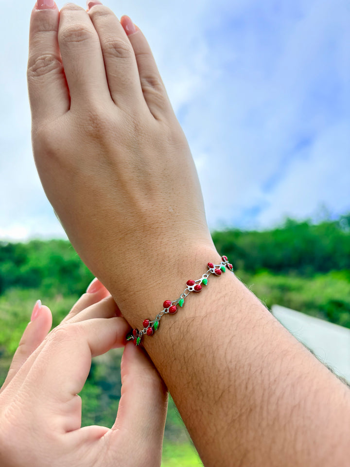 Pulsera de Cherry Plata