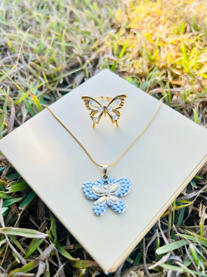Sortija de Mariposa