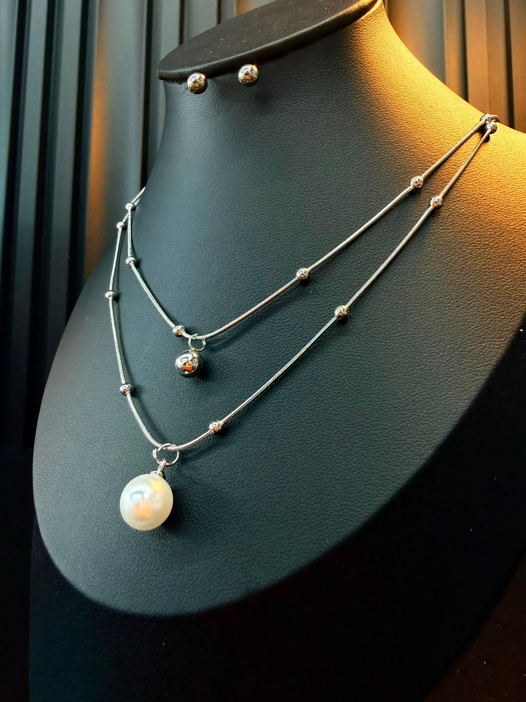 Collar Doble Plata