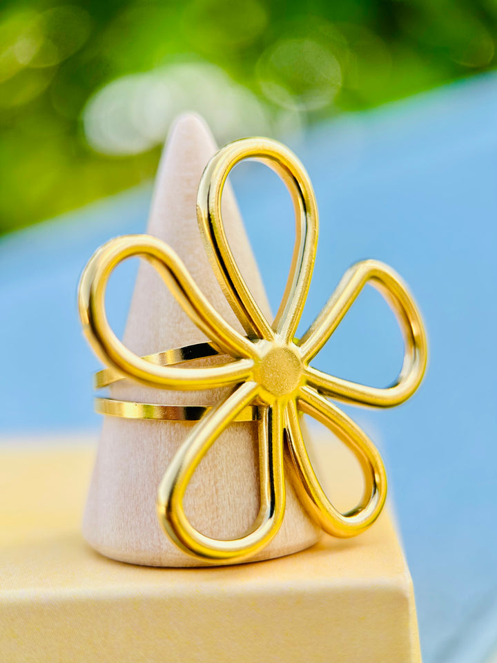 Sortija de Flor Oro