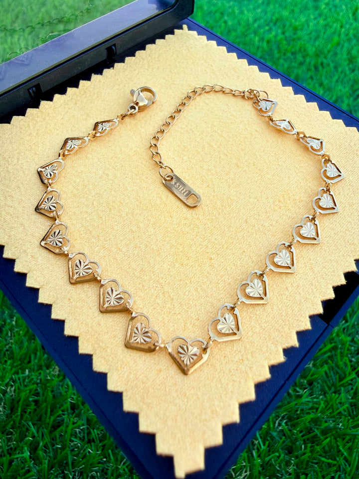 Pulsera de Corazones