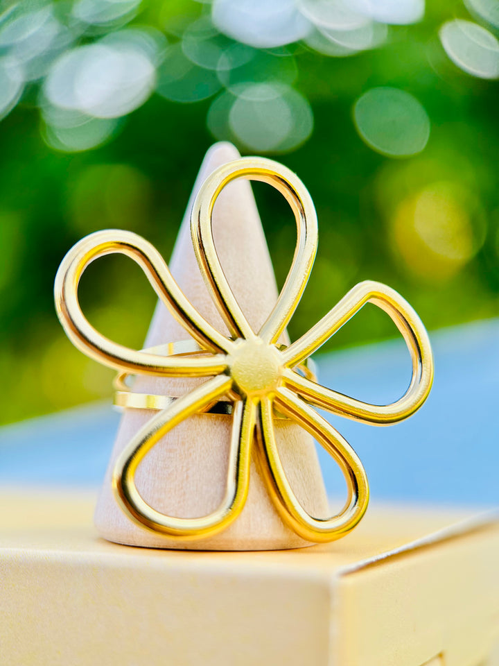 Sortija de Flor Oro