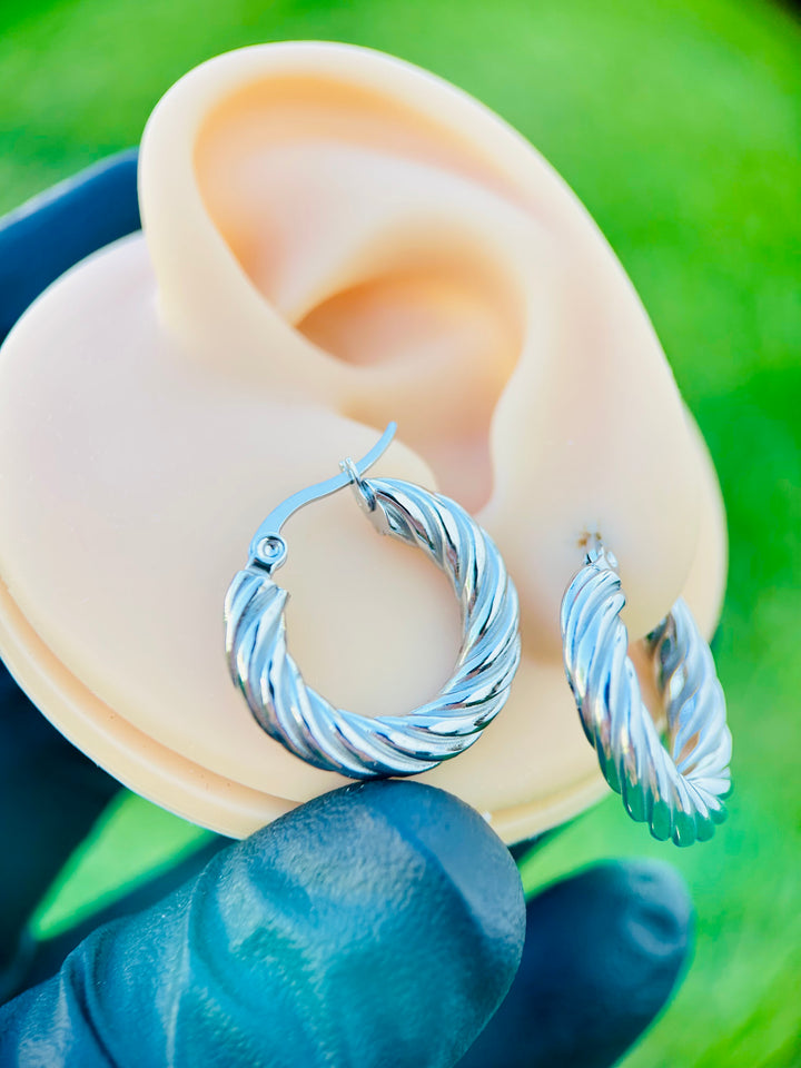 Pantallas Argollas Fashion Plata