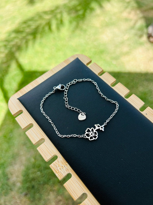 Pulsera/Tobillera de Flor 3