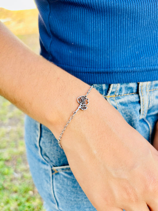 Pulsera/Tobillera de Flor 2