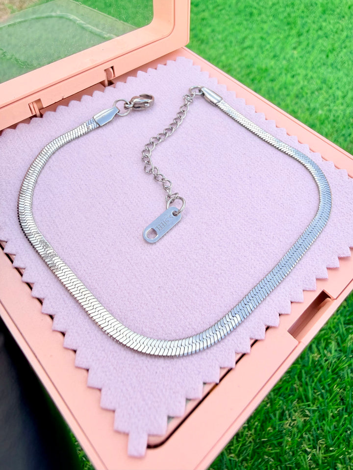 Tobillera Plata
