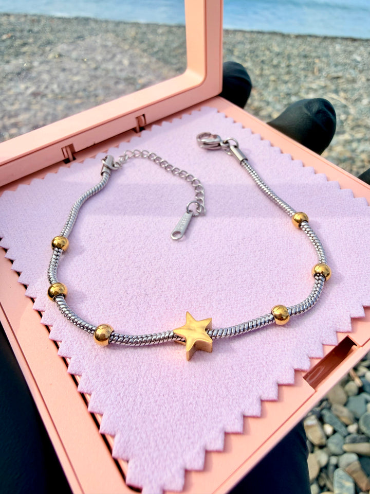 Pulsera Doble Tono
