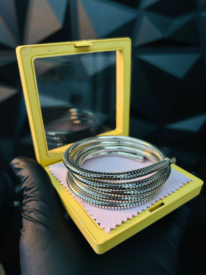 Pulsera de Cable Plata