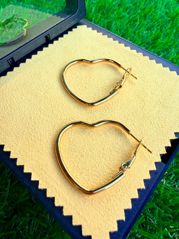 Pantallas de Corazon Oro 1"