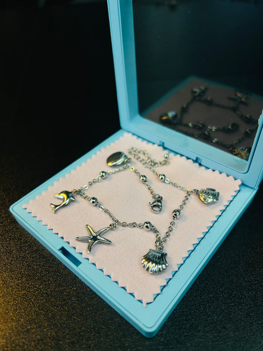 Tobillera de Mar Plata