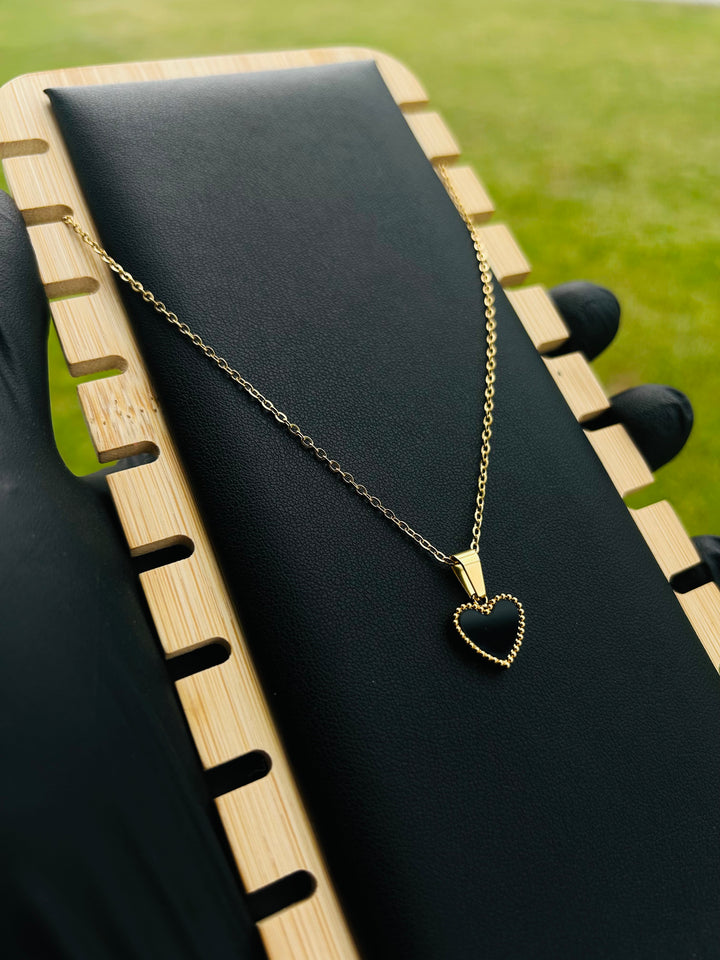 Set de Corazon Negro