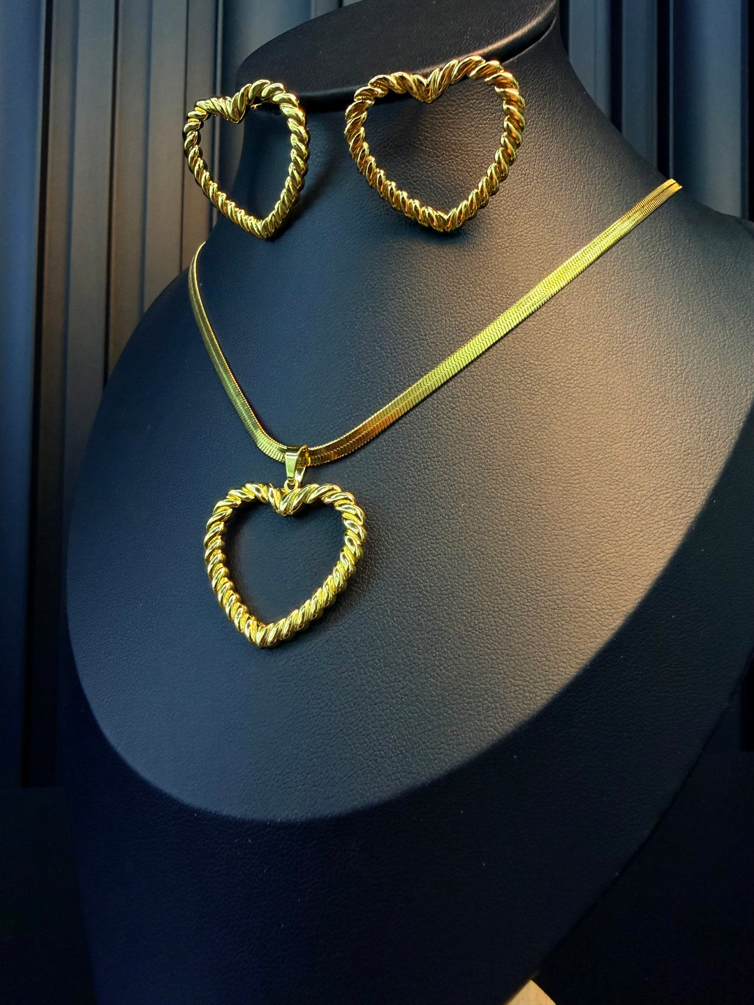 Set de Corazon Oro
