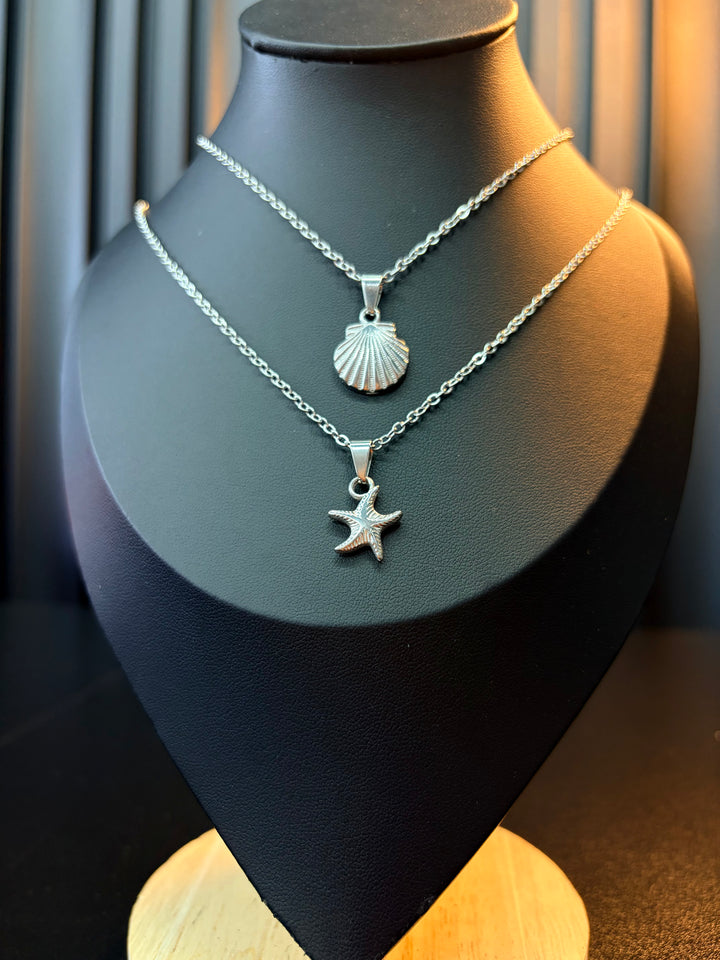 Set de Estrella & Concha Plata