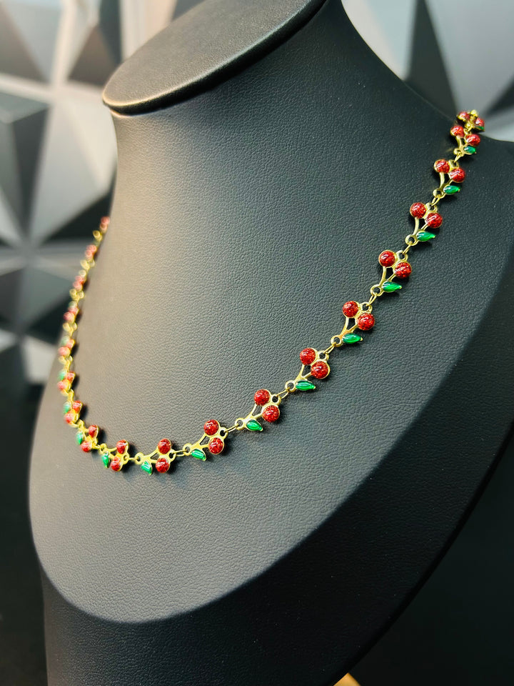 Collar de Cherry Oro