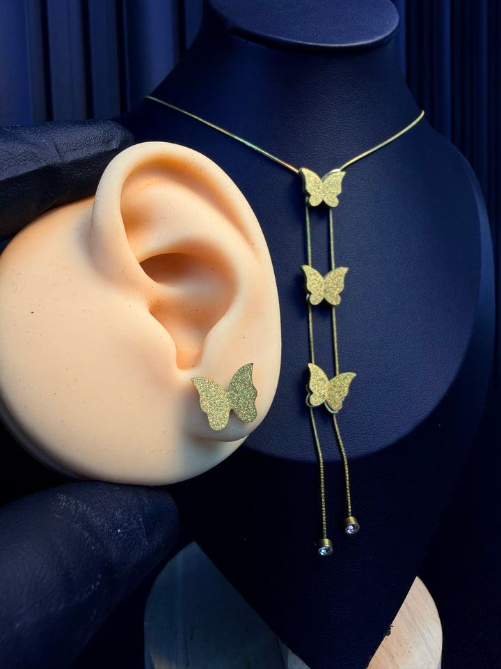 Set de Mariposa en Cascada