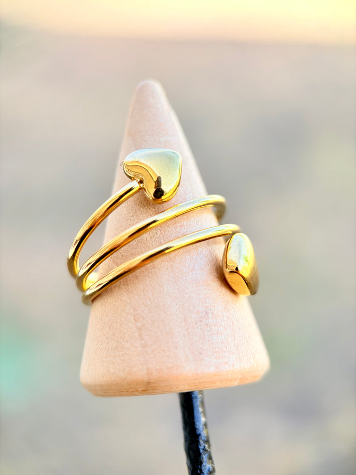 Sortija de Corazones Oro
