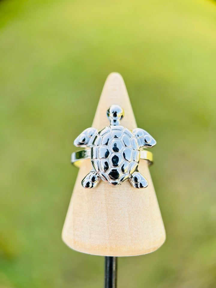Sortija de Tortuga Plata