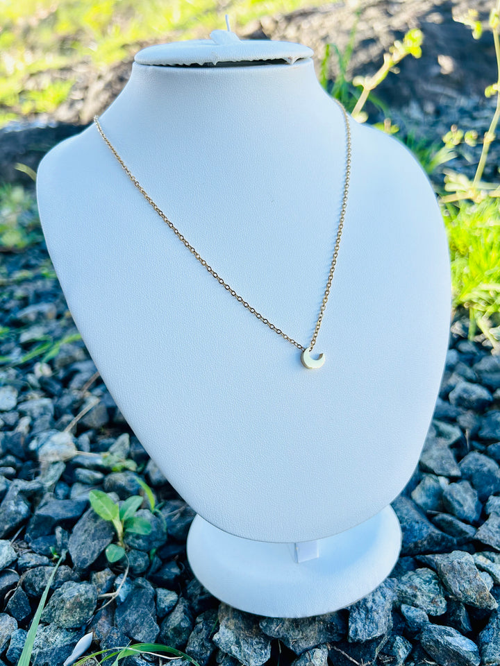 Moon Gold Necklace