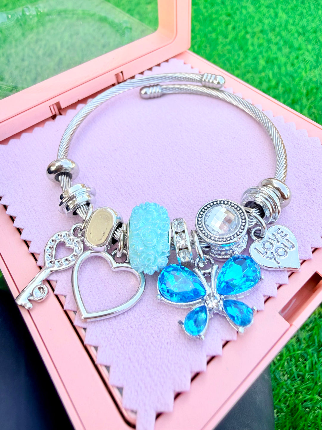 Pulsera de Charms Azul