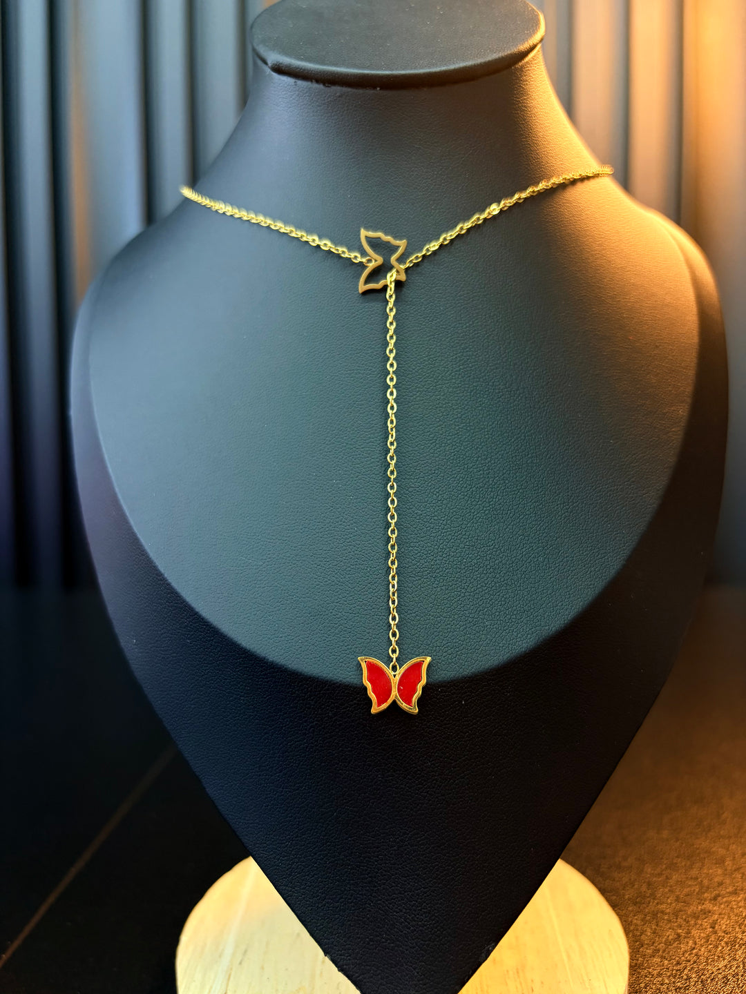 Set de Mariposa Rojo