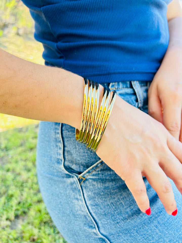 Pulseras Bangles ORO