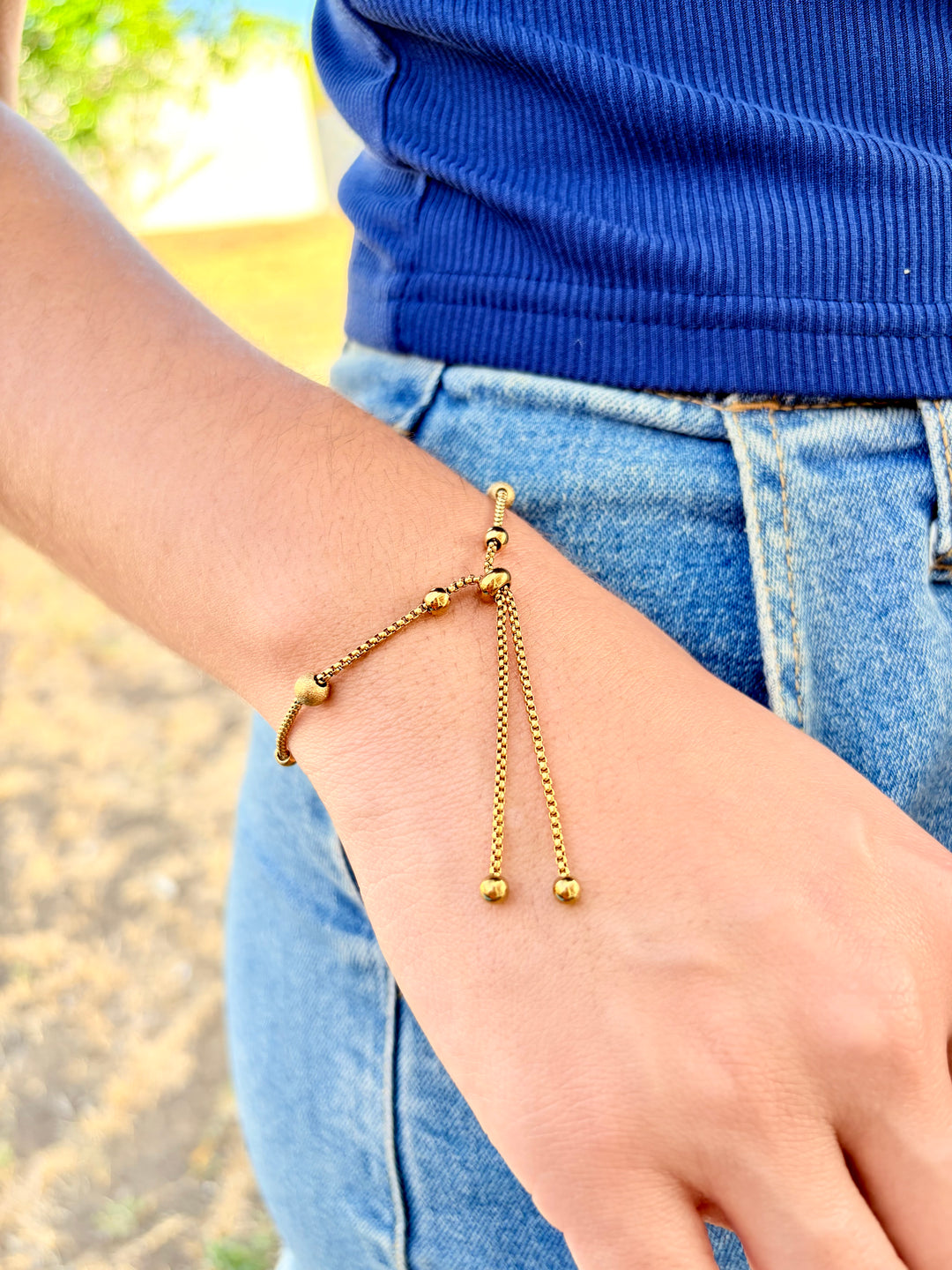Pulsera Ajustable Oro