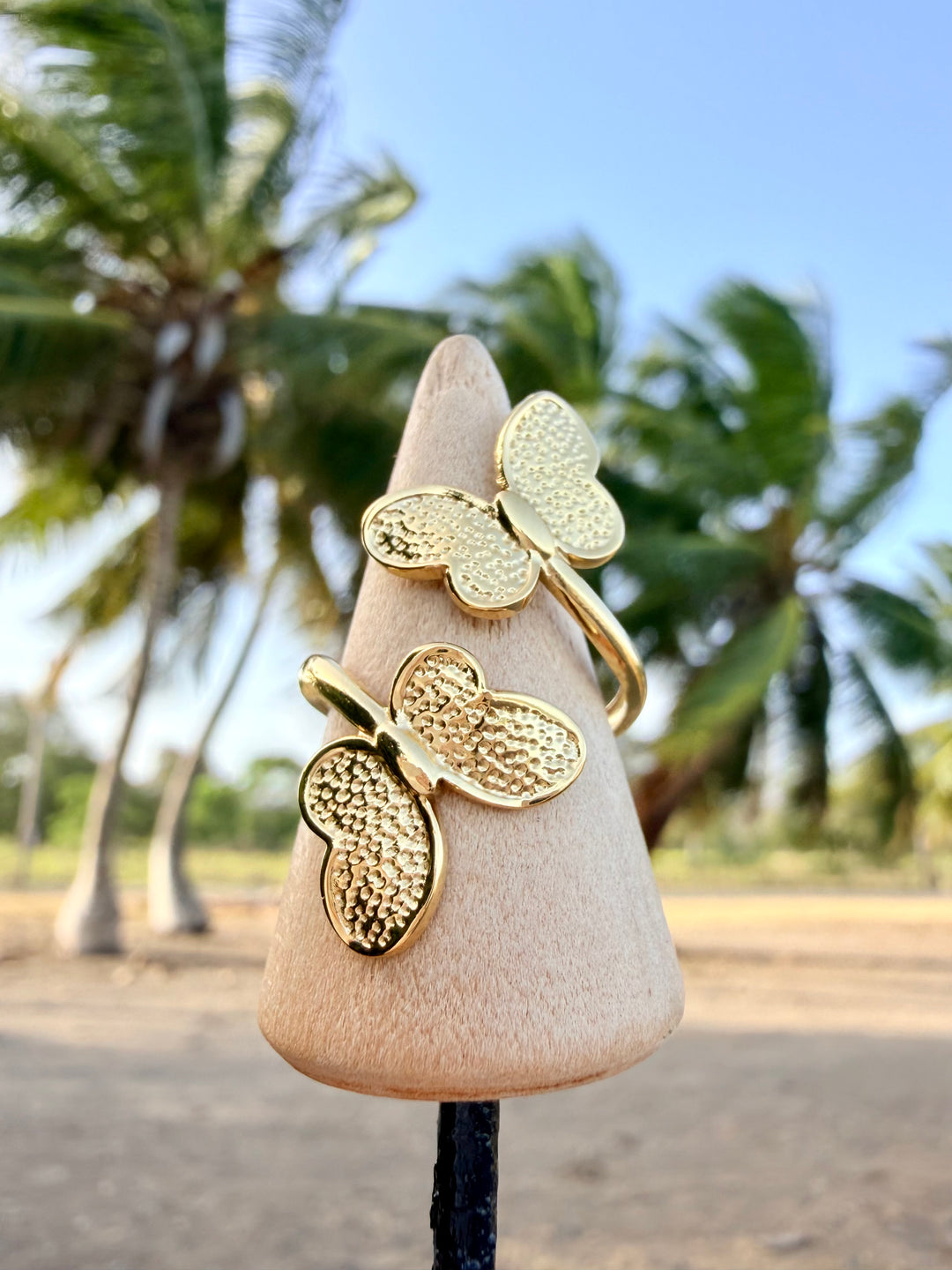 Sortija de Mariposas Oro