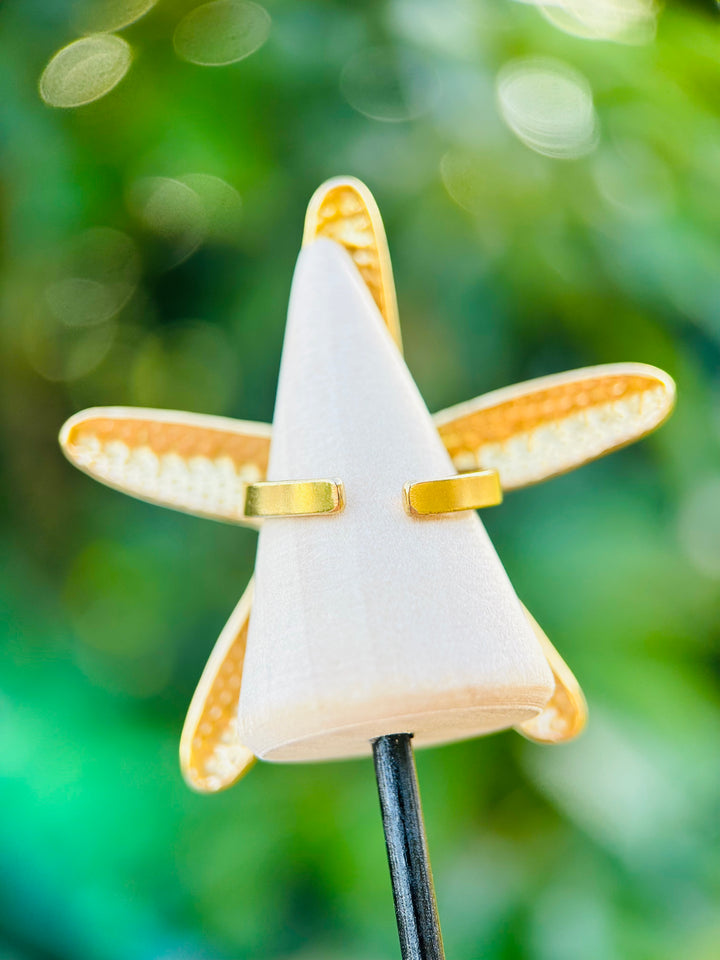 Sortija de Estrella de Mar Oro